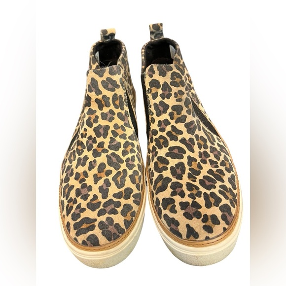 Toms Bryce Leopard Slip On Chelsea Boot Sneakers Shoes 10016760 Womens size 7 - Picture 5 of 6